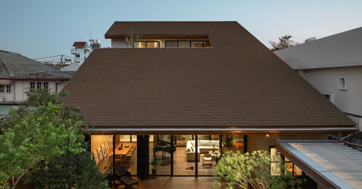 biệt thự phố mái thái