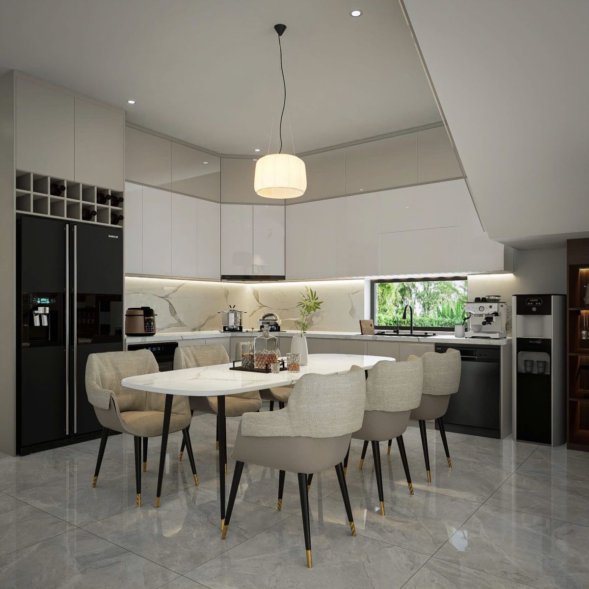 thiết kế nội thất xã Long Sơn