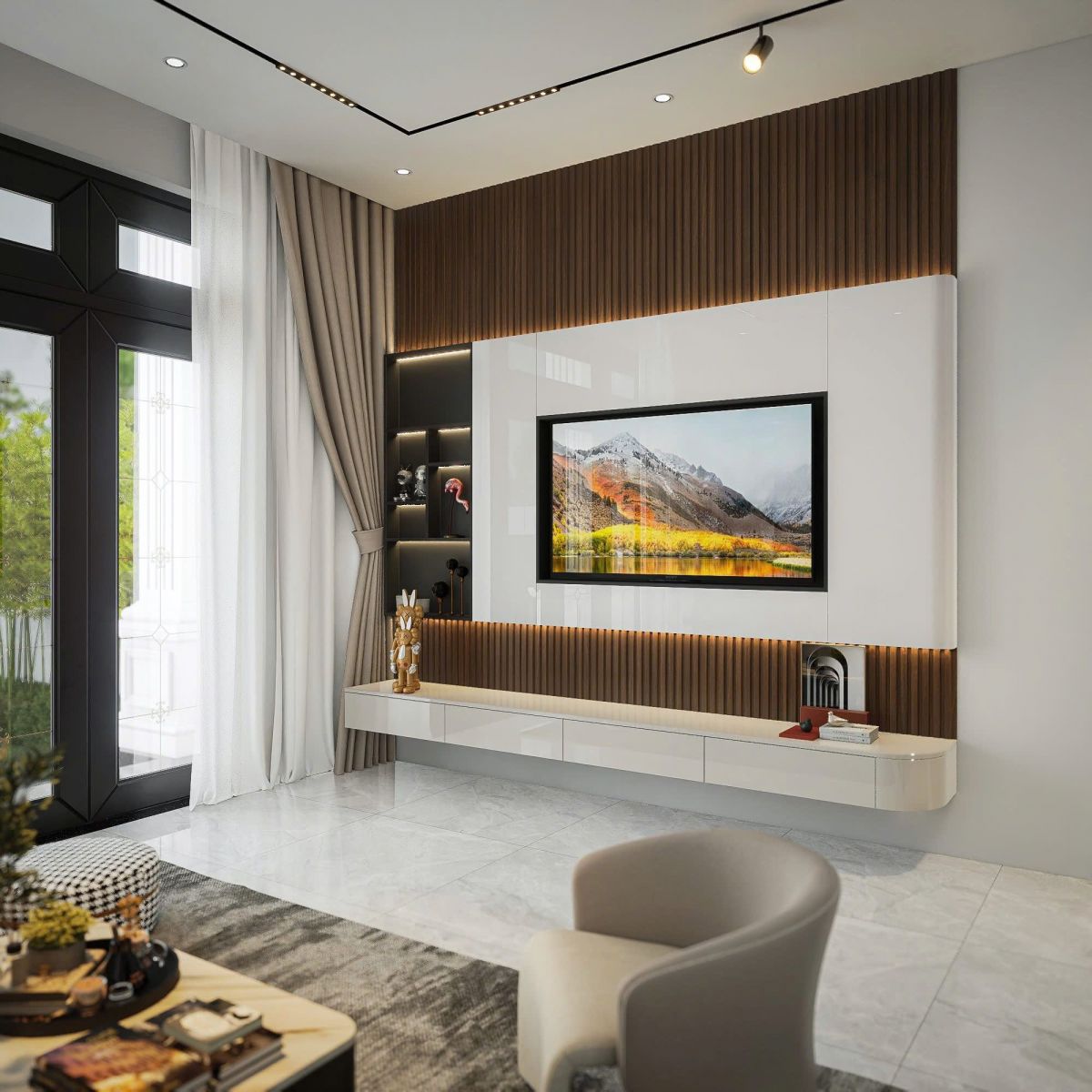 thiết kế nội thất xã Long Sơn