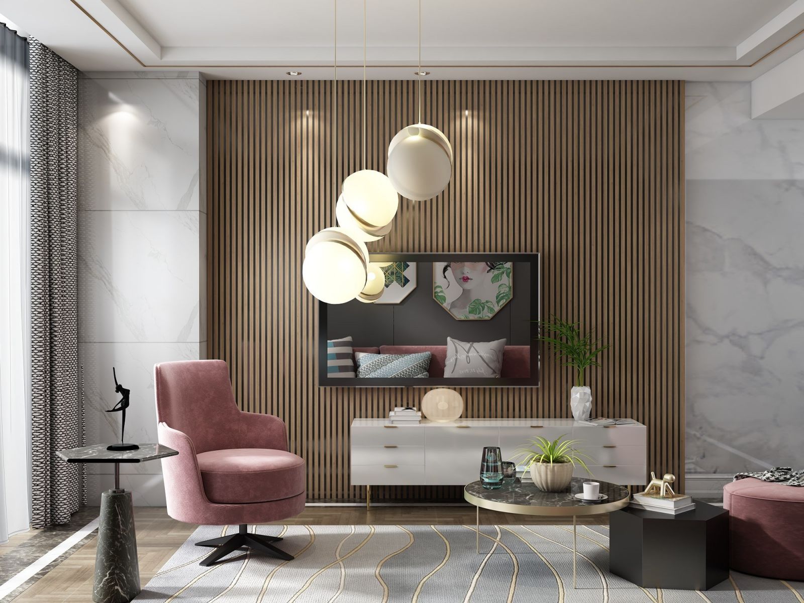 thi công nội thất trọn gói phú mỹ