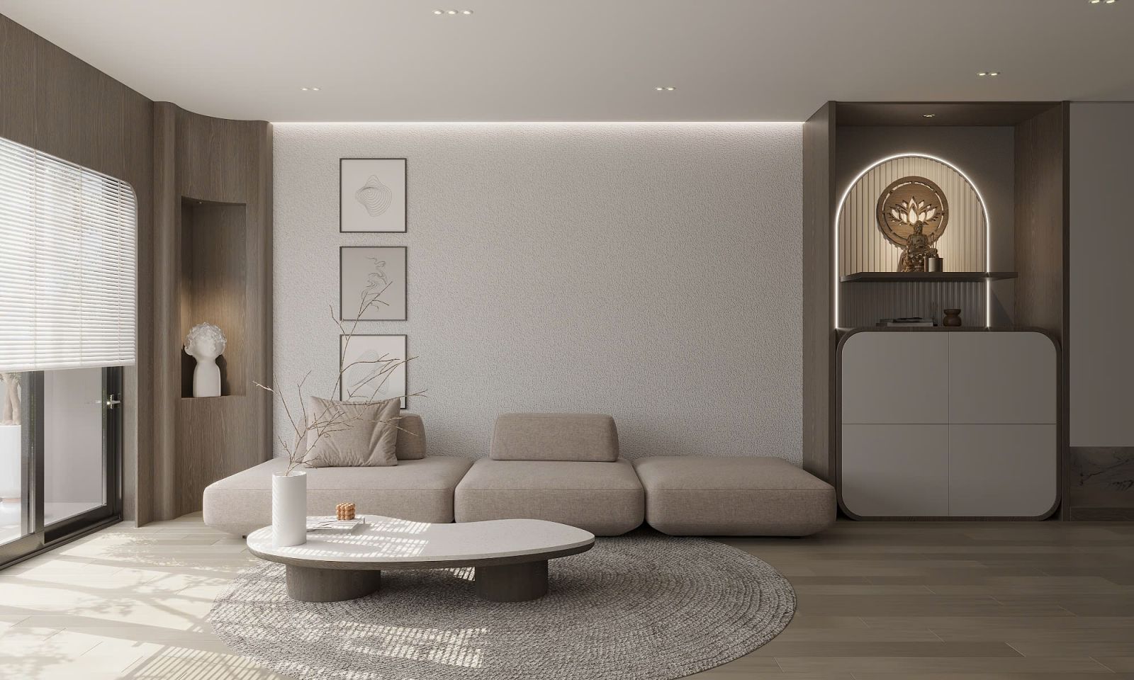 thiết kế nội thất xã Long Điền