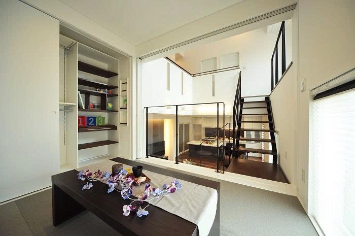 cầu thang gác lửng