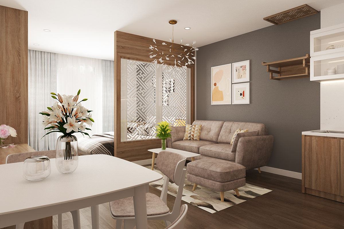 thiết kế nội thất chung cư Vũng Tàu