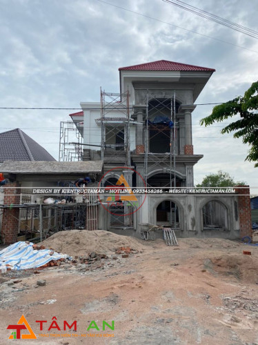 thi công xây dựng biệt thự tại Phú Mỹ