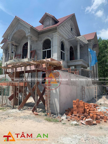 thi công xây dựng biệt thự tại Phú Mỹ