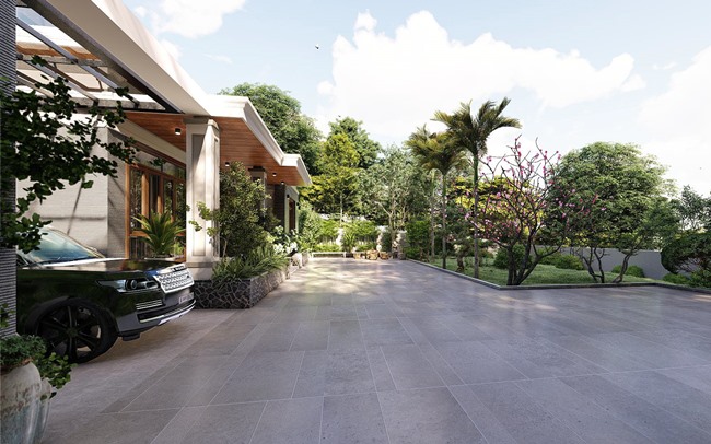 ​ thiết kế nhà phố 1 trệt 1 lầu tại Vũng Tàu 
